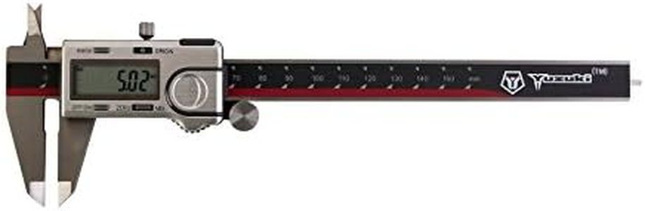 Yuzuki Stainless Steel Digital Caliper (Black, 150mm/6-inch)