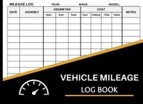 Mileage Log Book: Vehicle Mileage a