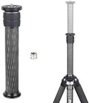 INNOREL ER402C Universal 10 Layers Carbon Fiber Tripod Center Column Extension Pole Extender-Tripod Two-Section Mid-Column Extension Rod Pole for Tripod Monopod DSLR Camera 40mm Big Tube