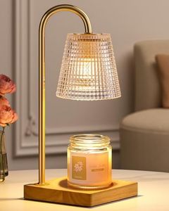 Hong-in Candle Warmer Lamp with Timer Dimmer,Birthday Gifts for Women Mom,House Warming Gifts New Home Room Decor,Wax Warmer for Scented Wax Jar Candles