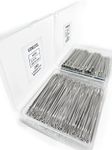 VONEEDL 500 PCS Large Eye Heavy Duty Sewing Needles - Bulk Set of 2.4 inch Big Eye Embroidery Needles - Easy to Thread Quilting Needles