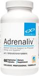 XYMOGEN Adrenaliv - Adrenal Support Supplement to Promote The Body's Response to Stress, Promote Energy and Stamina - Rhodiola Rosea, Eleuthero, Adrenal Complex, Licorice, Vitamin B6 (60 Capsules)