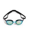 ARENA Unisex Cobra Edge Swipe Anti-Fog Racing Swim Goggles for Men and Women Polycarbonate Mirror Lens