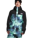 THE NORTH FACE Mens Freedom Insulated Jacket, L, Icecap Blue Faded Dye Camo Print, Icecap Blue Faded Dye Camo Print, Large