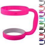 STRATA CUPS 30oz Tumbler Handle (Pink) Available for 30oz YETI Tumbler, Ozark Trail Tumbler, Rambler Tumbler- BPA Free