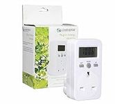 LOWENERGIE Plug-in Energy Monitor Power Meter Electricity Electric Usage Monitoring Socket UK (1 PACK)