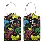 2 Pcs Gamepad Luggage Tags for Suit