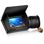 LifBetter XJ-Fish Fish Finder Camera Infrared Night Vision Wide Angle Fishing Detection Underwater Breeding Display HD IPS