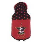 Cerdá - ForFanPets Dog Accessories | Minnie Mouse Winter Dog Coat - Official Disney Licence