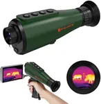 Thermal Monocular,384x288 (AI Super Resolution) H3 Thermal Monocular for Hunting,(800×600) Micro-OLED Display,IP66 Thermal Night Vision with Wi-Fi Hotspot/STA/MIC,12hrs+ Battery Powers