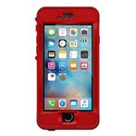 LifeProof NÜÜD SERIES iPhone 6s Plus ONLY Waterproof Case - Retail Packaging - CAMPFIRE (FLAME RED/KICKFLIP RED)