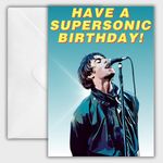 Rock Birthday Card - Funny Birthday Cards for Women - Happy Birthday Card for Mum Sister Daughter Auntie Cousin Bestie Best Friend Work Colleague - Oasis Rock Birthday Card