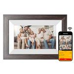 KODAK Digital Photo Frame WiFi Digital Picture Frame 7 Inch, Built in 32GB Storage, HD IPS Touchscreen, Auto-Rotate, Smart Electronic Frame Shares Images & Videos with Friends and Family via Phone App