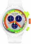 Swatch Casual Watch Transparent Qua