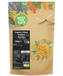 Wholefood Earth Organic Yellow Mustard Powder 500 g | GMO Free | Certified Organic