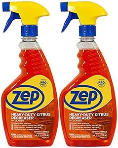 Zep Heavy-Duty Citrus Degreaser and Cleaner - 24 Ounce (Case of 2) ECZUCIT242 - Restaurant Grade Degreaser and Cleaner Removes Oil, Grease, Adhesive, and Kitchen Soil on Stovetops, Appliances,