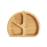 Munchkin® Bambou™ Divided Suction Plate - Eco-Friendly Bamboo Dinnerware for Babies and Toddlers