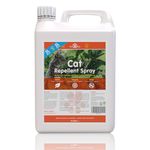 KinderPet Cat Repellent Spray Big Value 5L Refill Stop Cats Anti Fouling Cat Deterrent Stop Fouling Pooping Peeing Urinating Scratching Lavender Lemon Orange