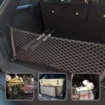 Envelope Style Trunk Mesh Cargo Net - for Jeep Grand Cherokee 2011-2021 Car Accessories - Premium Trunk Organizers and Storage - SUV Truck Cargo Nets - Vehicle Carrier Organizer for Cherokee WK