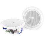 Power Dynamics Ceiling Speakers 60W Wireless Bluetooth Audio Streaming Home Audio Living Room