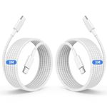 iPhone 15 16 Charger Cable [2Pack 3M], Long USB C to USB C Charging Cable 3M, Type C to C Cable Lead 60W for Apple iPhone 15 Plus/15 Pro/15 Pro Max/16/16 Pro Max/iPad Pro12.9/11 inch 5/4/3th/Air/6Gen