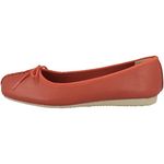 Clarks Women Freckle Ice Grenadine Ballroom Shoe (26170958) UK-8, Orange