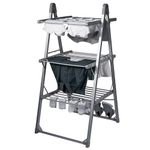 Abode Heated Electric Clothes Dryer 3 Tier Adjustable Clothes Airer Foldable Wings & Protective Cover, Aluminium Drying Rack, Energy Efficient, Garment Dryer for Indoor, AECRD2002 (3 Tier Drying Rack)