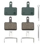 YINETTECH 2 Pairs Bike Brake Pads Compatible with Shimano B01S B05S Compatible with Tektro E10.11 Spring Slip Latch for Mountain Bike Road Bike 31x35.2mm