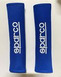 AUTO MT PLAIN BLUE JDM DRIFTING SPORTS Sparco Car Seat Belt Shoulder Pads