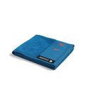 TEGO Cotton 600 Performance Sports Towel (16 x 30 Inches) - Gym, Work Out, Fitness Towel - Blue-O - 1 Piece