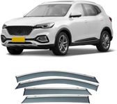 PYSyansu Car Wind Deflectors for MG HS 2018-2024, Front Rear Side Window Visor Rain, Door Windows Guard Cover