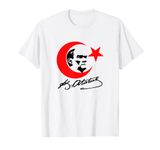 Mustafa Kemal Atatürk Signature Atam izindeyiz Turkey T-Shirt