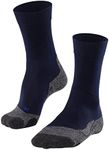 FALKE Men's TK2 Explore Cool Hiking Socks, Mid Calf, Medium Padding, Athletic, Breathable Quick Dry, Cooling, Lyocell, 1 Pair