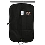 Kuber Industries Blazer/Suit Cover|Easily Foldable & Non Woven Fabric|Bag with Zipper Closure (Black)