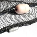 BasicGear Professional Seine Net 4' x 25' | Ultra Strong | Maximizes Catch | Ideal for Both Commercial and Recreational Fishing | Multiple
