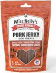 Miss Nelly's- All Natural Pork Jerky Dog Treats Made in USA Only-Original Smoke House Recipe-Minimally Processed Soft Sticks Dog Jerky Treats-16 oz. Bags