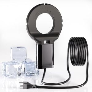 GUEOQTC 3PCS 250 Watt Bird Bath De-Icer with Thermostat, Cast Aluminum Submersible Chicken Water Heater, Heated Bird Bath, Power Cord 9.8 Ft