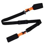 Ski Strap and Pole Carrier, Adjustable Ski Carrier Straps Cushioned Shoulder Sling for Downhill Skiing Accessories for Adults Teens Skiing Snowboarding Winter Outdoor Activities