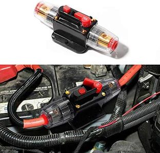 Beneges Car Audio Inline 150A Amps Circuit Breaker, 12-24V DC Overload Protection Fuse with Manual Reset, for Car Audio Marine Boat Stereo Switch Inverter Replace Fuses