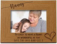 Personalised Nanny As Wonderful As You Photo Frame gift (4 x 6 Inch)