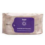 Kaya Clinic Refreshing Mattifying Wipes | Vitamin E & Chamomile Extracts | Face Wipes | Cleansing Wipes | For Acne Prone Skin | 30 Wipes