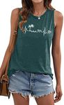 Fawniss Women Beach Shirt Cute Hear