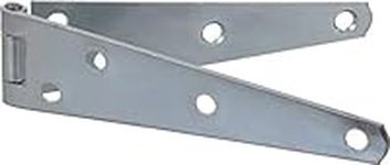 Hillman Hardware Essentials 851665 Light Strap Hinges Zinc 5" -2 Pack