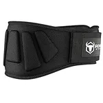 Weightlifting Belt For Men and Women - 6 Inch Auto-Lock Weight Lifting Back Support, Workout Back Support for Lifting, Fitness, Cross Training and Powerlifitng (Large, Black)