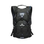 Teton Oasis Hydration Backpack – Lightweight Water Pack with Bladder for Hiking, Running, Cycling, Biking – 18L/22L Sizes – Sewn-in Rain Cover – Fits Men and Women
