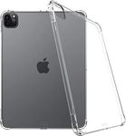 (That Case) Clear back Silicone Bumper Gel Case for Apple iPad Air 13 (2024) iPad Air 13‑inch, Model Number A2903 (Global); A2904 (China), Shell Soft Transparent Slim fit TPU Cover