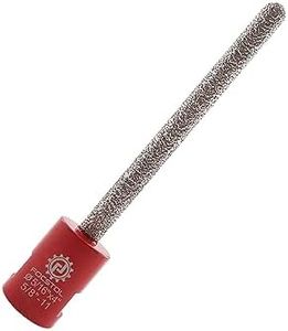 FOCSTOL Diamond Mortar Raking Bit - 5/16'' x 4''(8mm x 100mm) Diamond Mortar Router for Mortar Raking Tuck Pointing Masonry Stone Brick Removal 5/8''-11 Thread