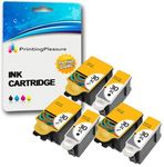 6 XL (3 SETS) Compatible Kodak 30XL Printer Ink Cartridges for Kodak ESP C100, C110, C115, C300, C310, C315, C330, C360, 1.2, 3.2, 3.2S, Office 2100, 2150, 2170 AIO, Hero 2.2, 3.1, 4.2, 5.1