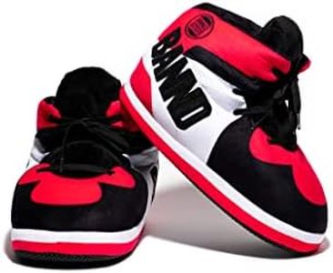 Banned Goods "OG High Top Sneaker Slippers Unisex One-Size, Red, 4-12 Women/4-12 Men