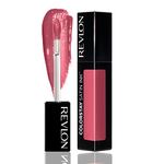 Revlon Liquid Lipstick, Face Makeup, ColorStay Satin Ink, Longwear Rich Lip Colors, Formulated with Black Currant Seed Oil, 010 Your Majesty, 0.17 Fl Oz